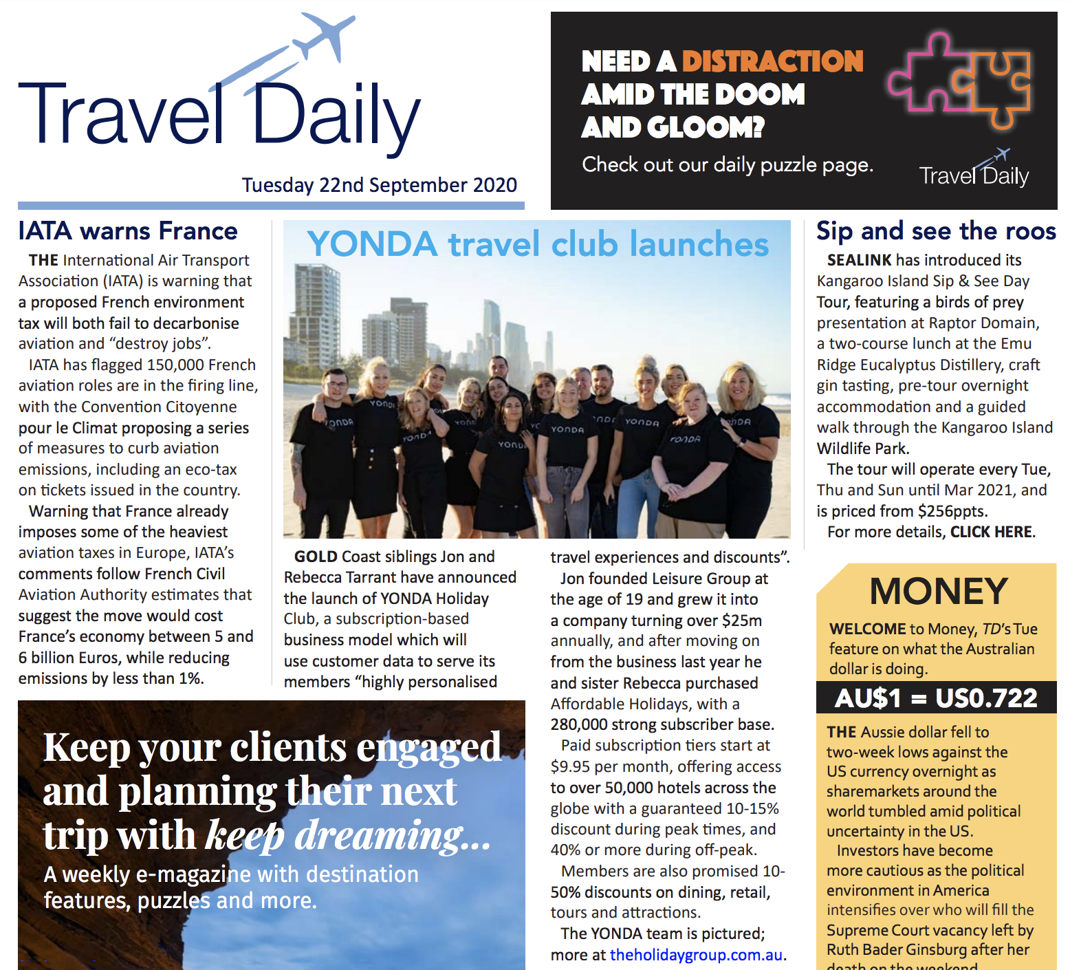 YONDA Travel Club Launches